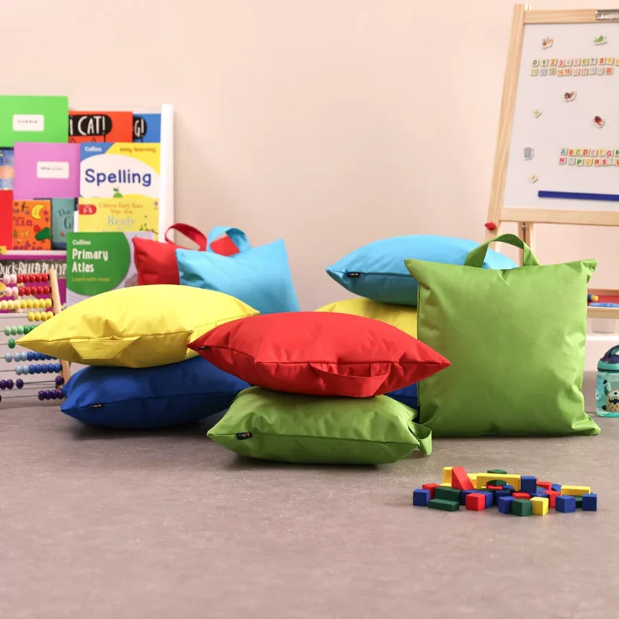 Eden Learning Grab & Go Square Cushions (Bag Of 10) ED10CUSHODINS MB31479-BRIGHTS 3