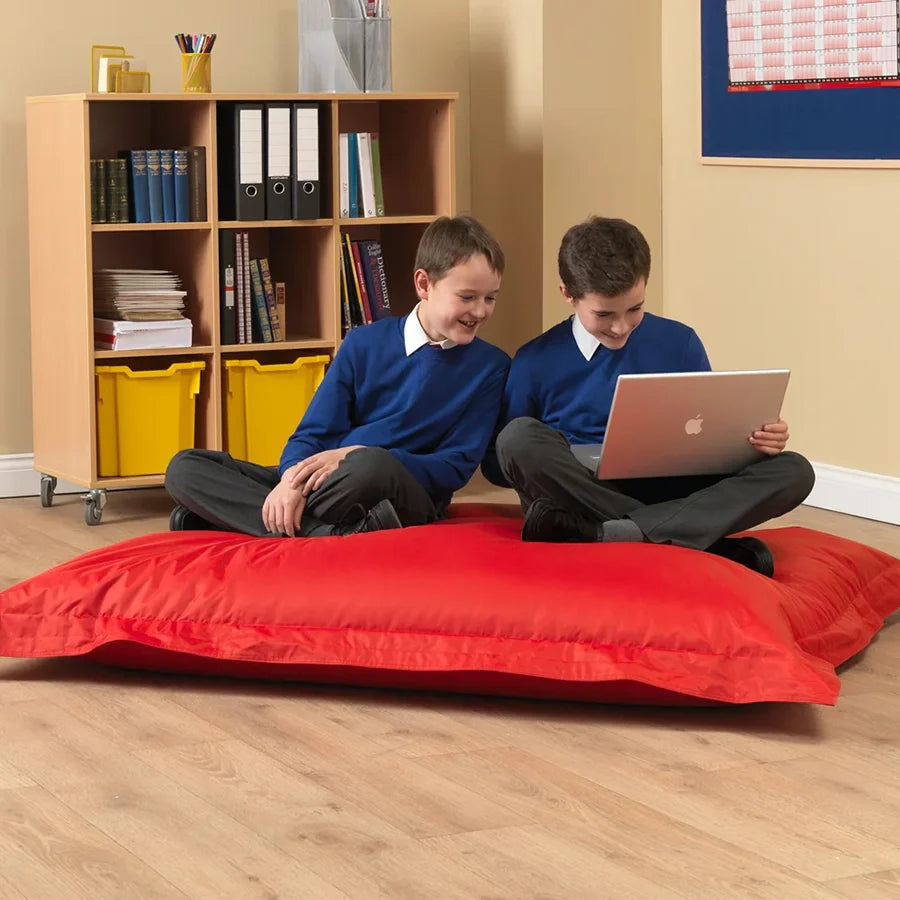 Eden Learning Kids Giant Floor Cushion Bean Bag ED1BBGOD008 MB31546-RED 2