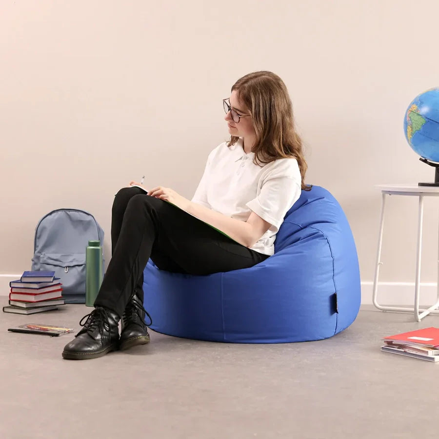Eden Learning Large Student Classic Bean Bag ED1TUBLOD013 MB31544-BLUE 2