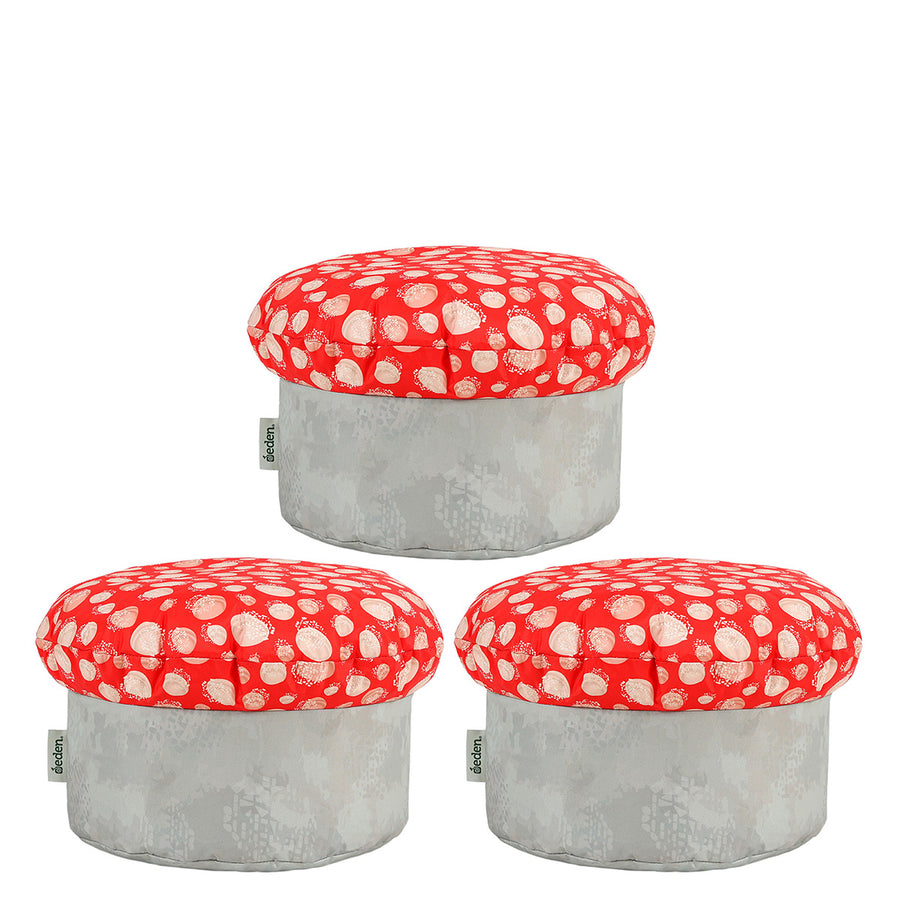 Eden Learning Learn About Nature Small Woodland Toadstool (Pack of 3) ED3FSTODTOAD SS30014 1