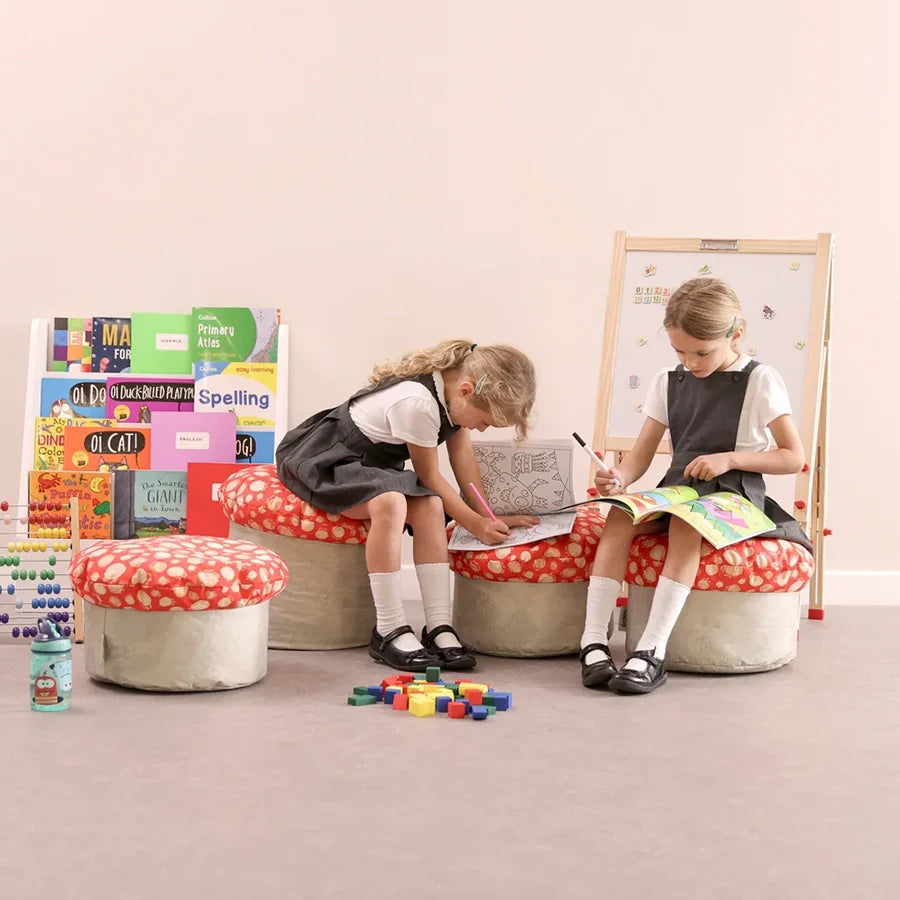Eden Learning Learn About Nature Toadstool Mixed 4 Pack 1 Large & 3 Small Toadstools ED4BUN-TOAD SS30015 2