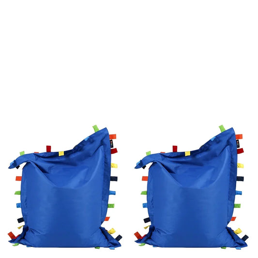Eden Learning Sensory Touch Floor Cushions (Pack Of 2 - Blue) ED2TAGOD 96879 1 
