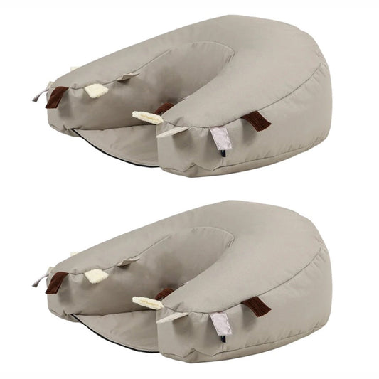 Eden Learning Sensory Touch Tags Support Seat Bean Bag (2 Pack) Natural ED2TAGSUPSEATOD 97914  
