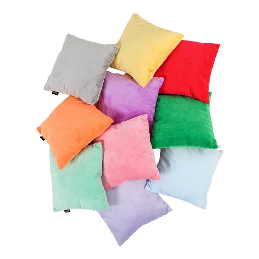 Eden Learning Small Bright Coloured Fleece Cushions - 10 Pack ED10CUSHFLBRI 96137 1