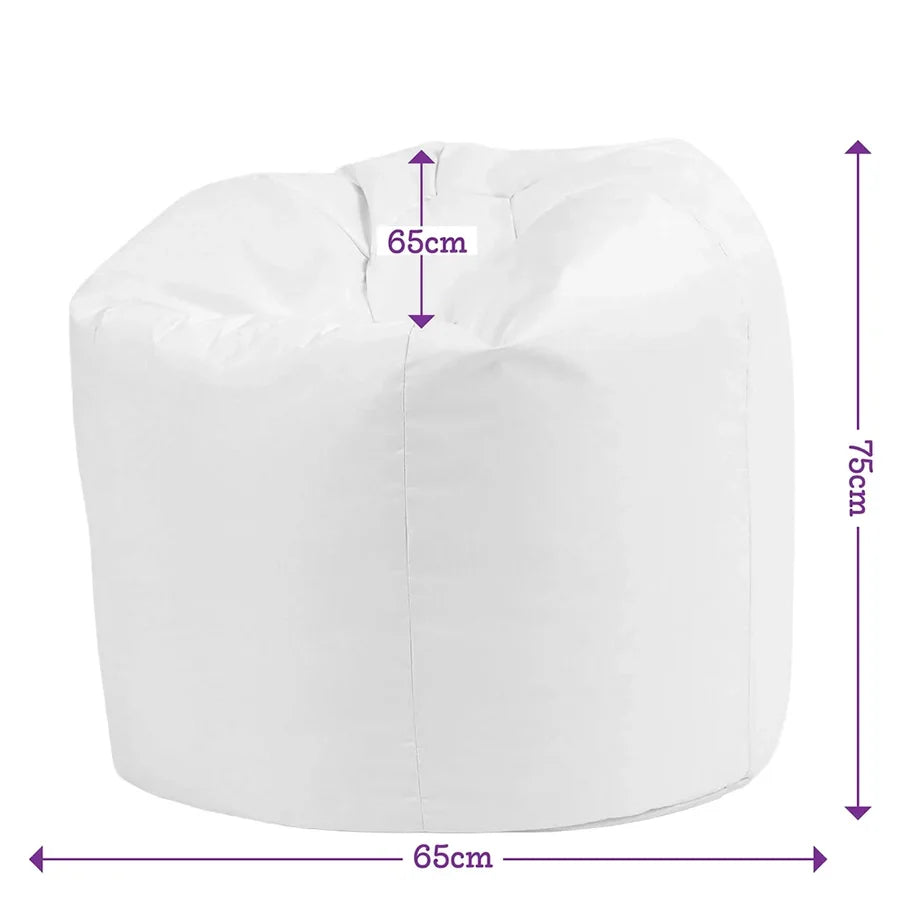 Eden Learning White UV Reflective Kids Bean Bag ED1HEXOD006 97969 9