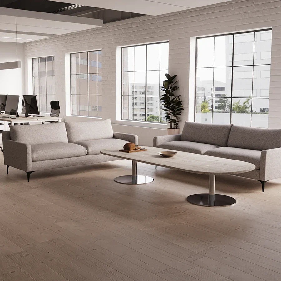 Emmy Cushioned 3 Seater Sofa Lifestyle 1
