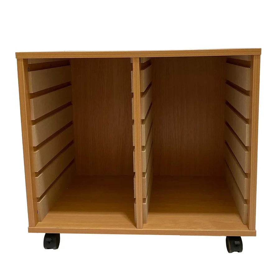 Smart Storage Double Empty Tray Units - Mobile