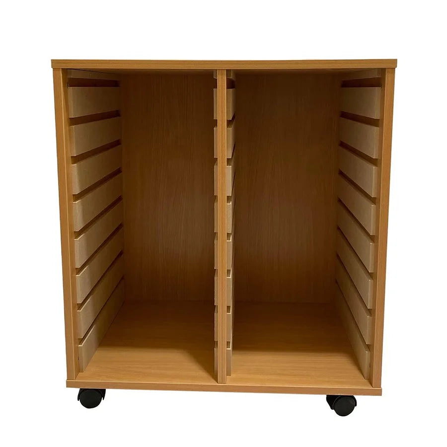 Smart Storage Double Empty Tray Units - Mobile