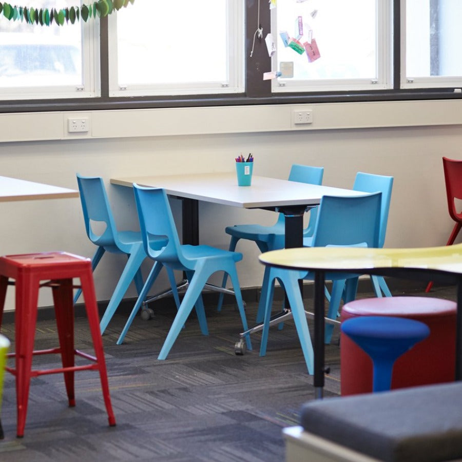 En One Chair One Piece Poly Sky Blue Lifestyle Image 2