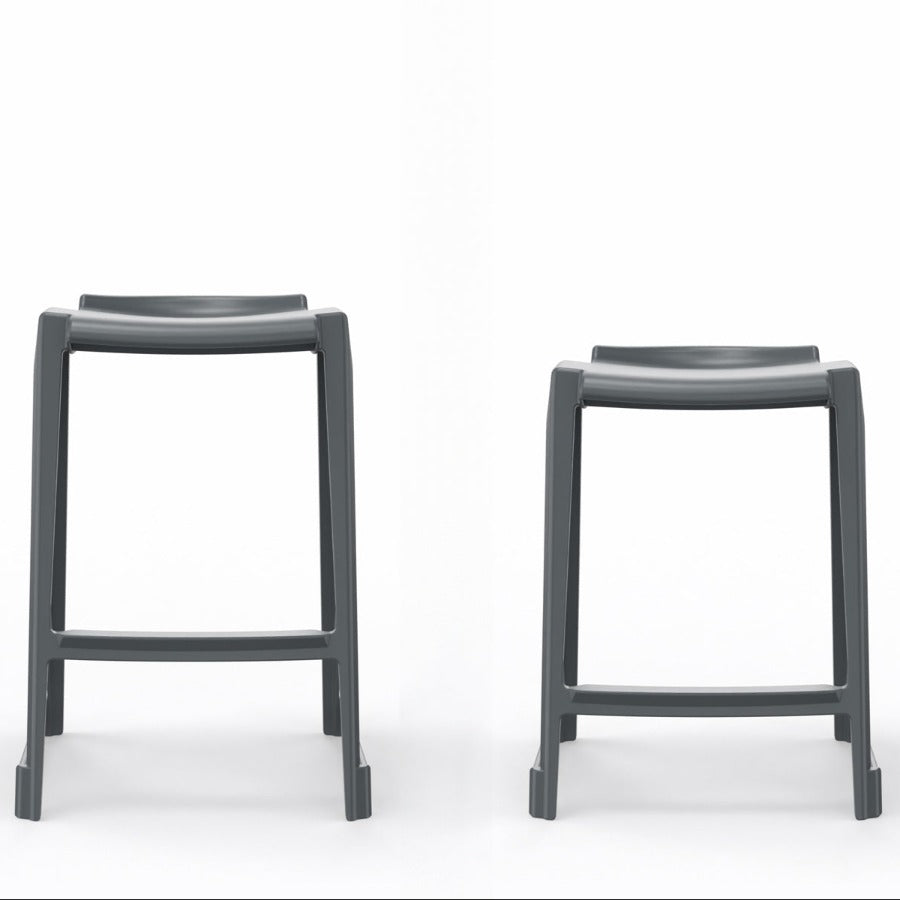En One Stool Poly Night Grey SH610 & SH385mm