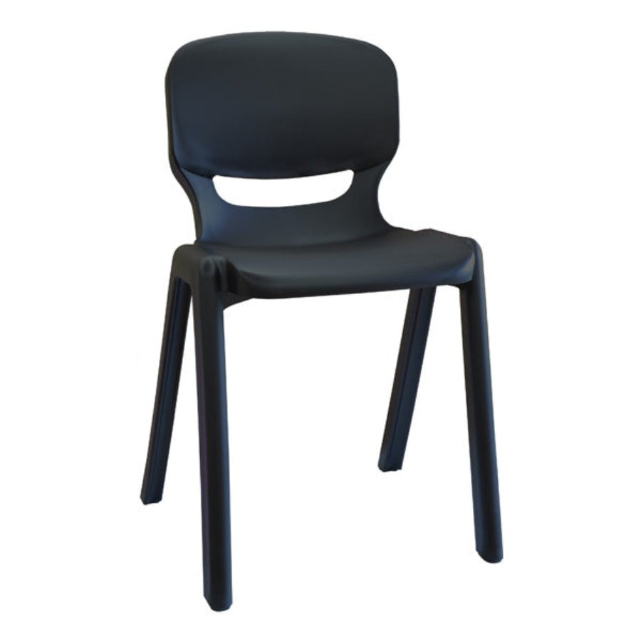 Ergos One Chair One Piece Poly Black