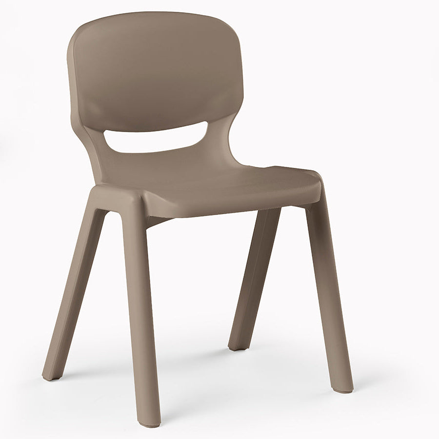 Ergos One Chair One Piece Poly Cedar Brown
