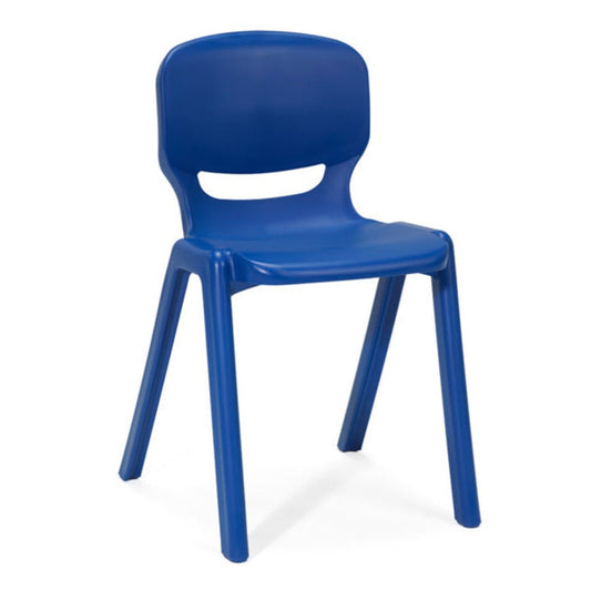 Ergos One Chair One Piece Poly Deep Blue