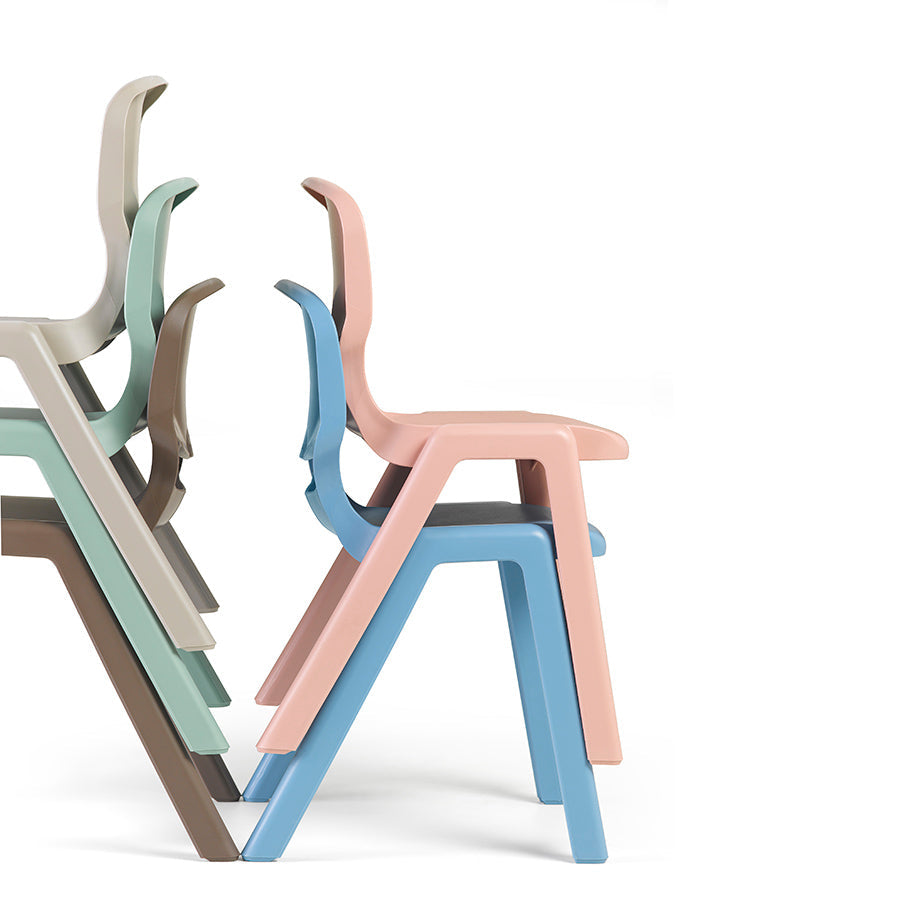 Ergos One Chair One Piece Poly Nautilus Colours