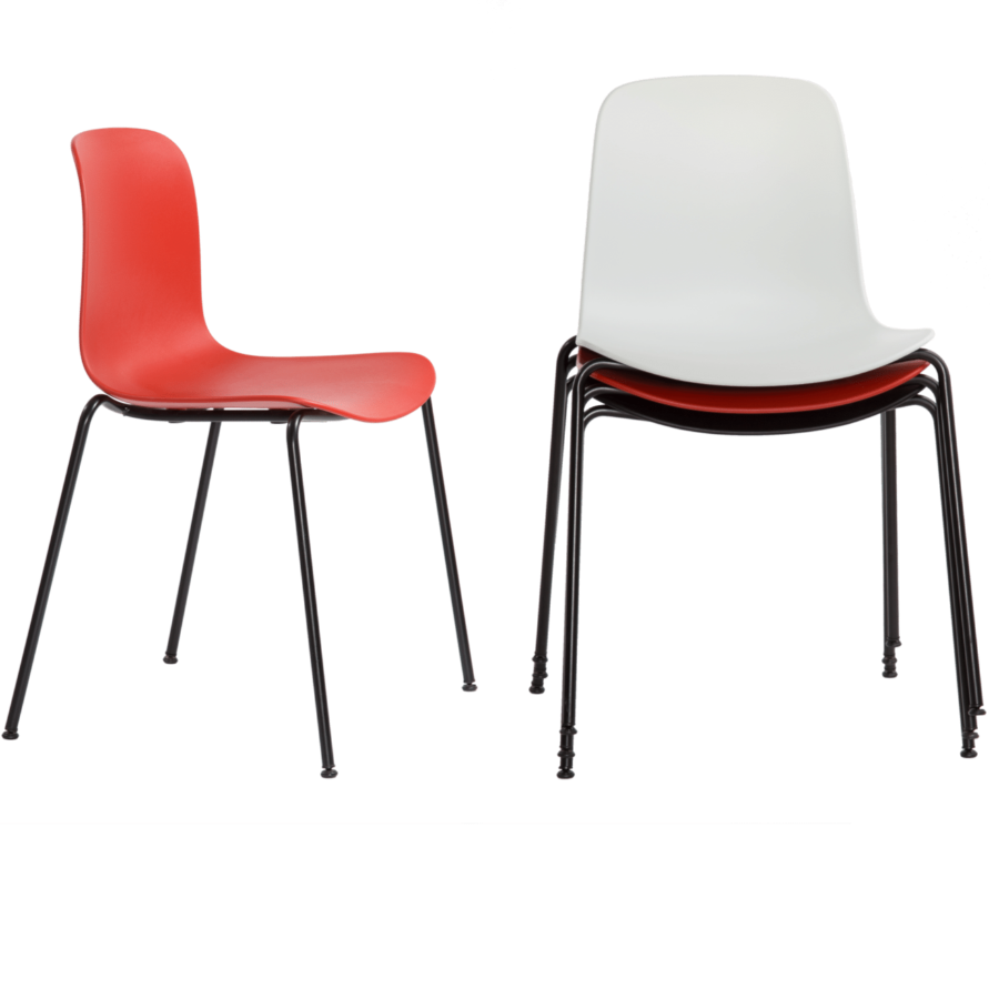 Flux 4 Leg Stacking Chair