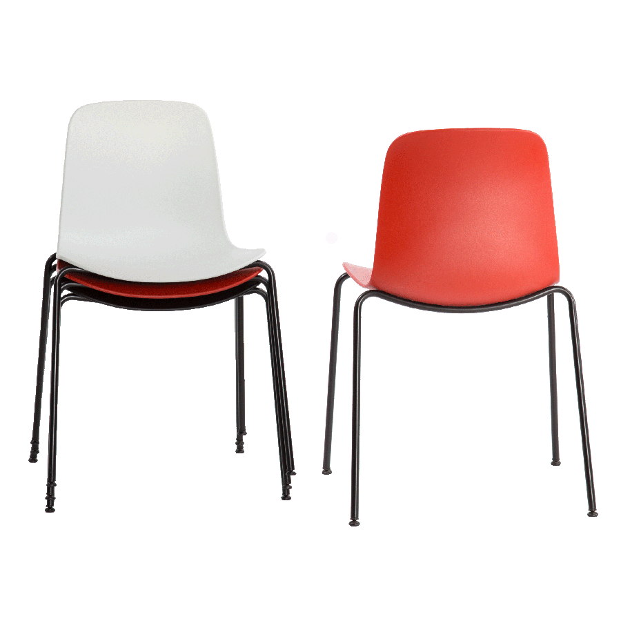 Flux 4 Leg Stacking Chair