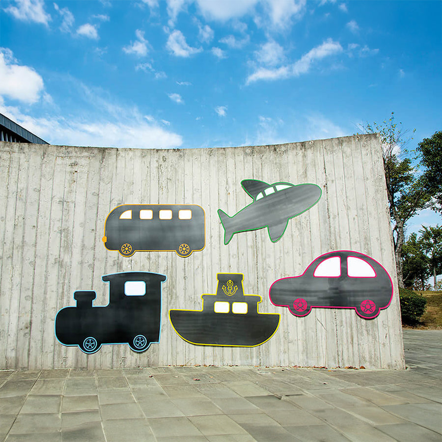 Transport Chalkboards (5Pk)