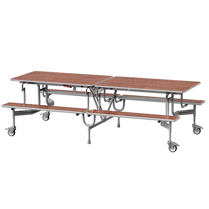 GoRoll Folding Table 8ft with Benches
