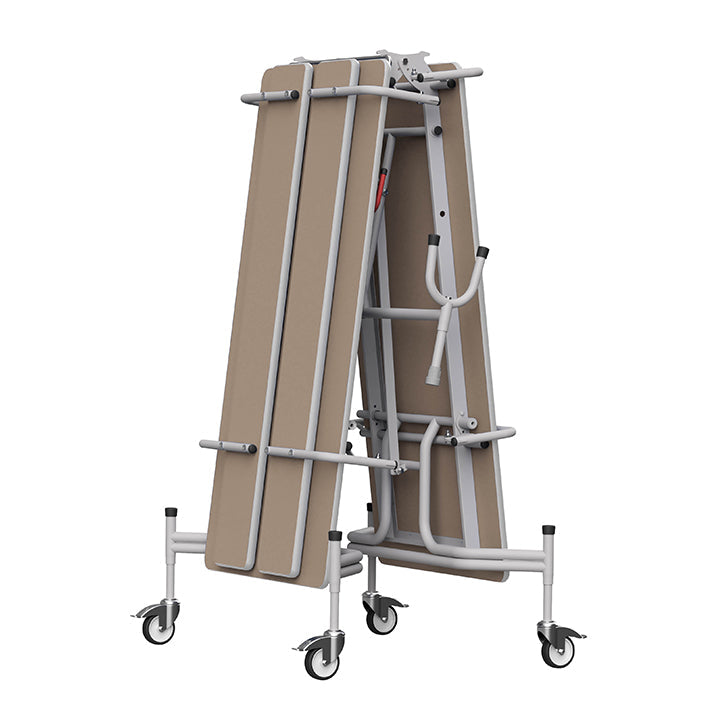 GoRoll Folding Table 10ft with Benches