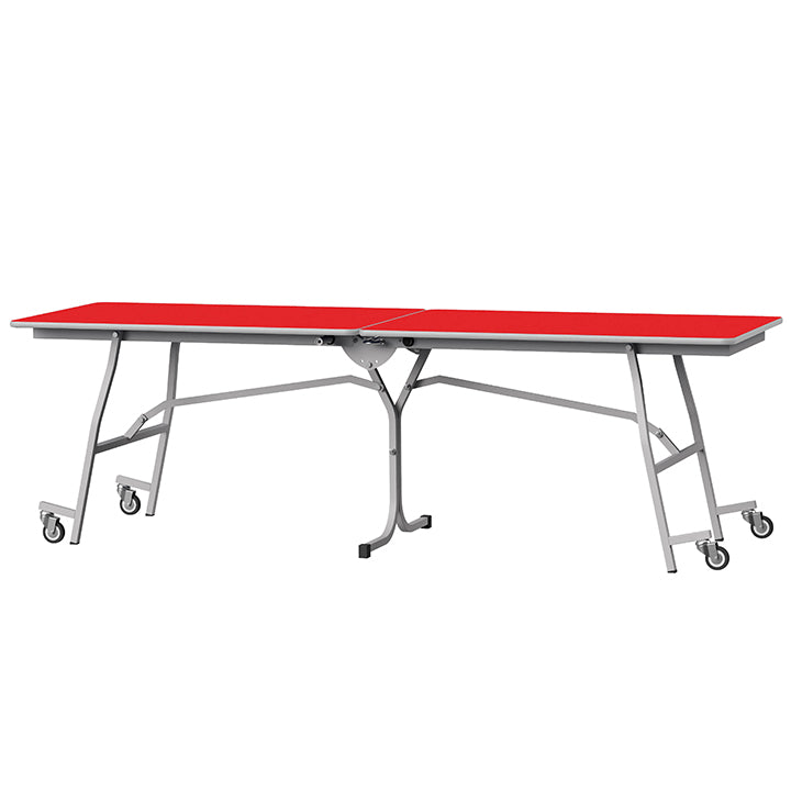 GoRoll Folding Table 10ft GP43 Poppy Red 1