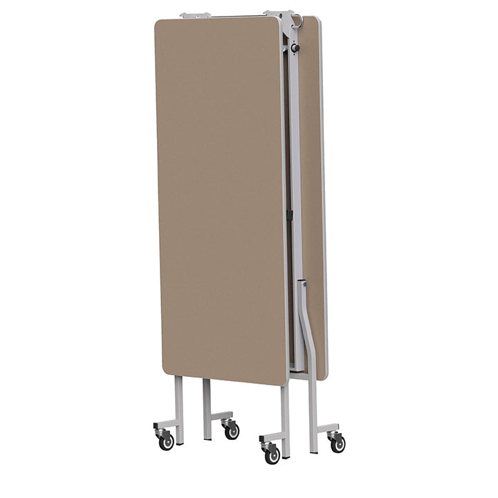 GoRoll Folding Table 10ft GP72 Mocha