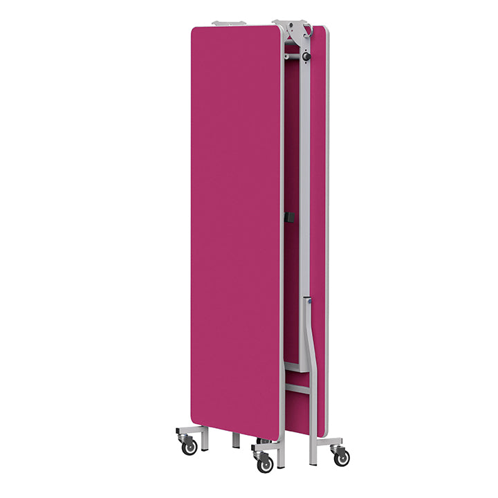 GoRoll Folding Table 12ft GP46 Fuchsia