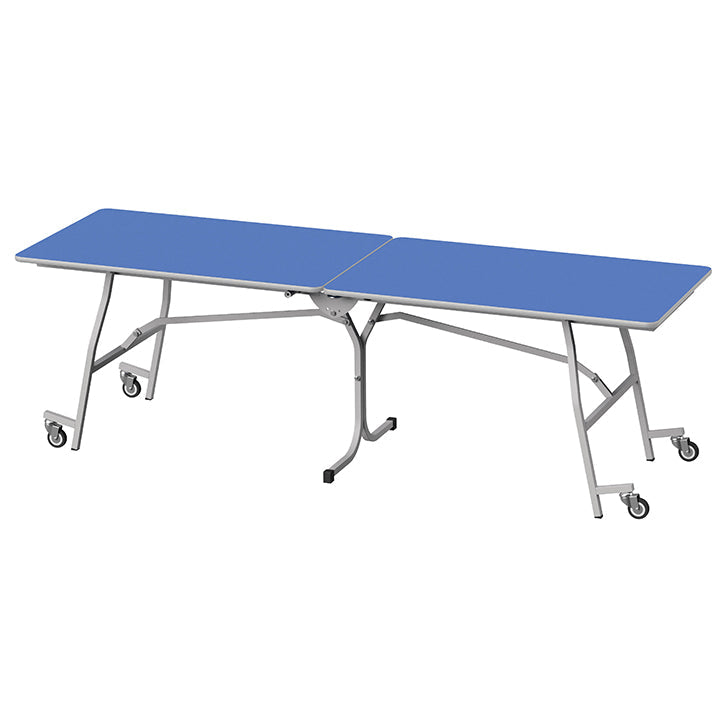Gopak GoRoll Folding Table 8ft GP44 Azure Blue 1