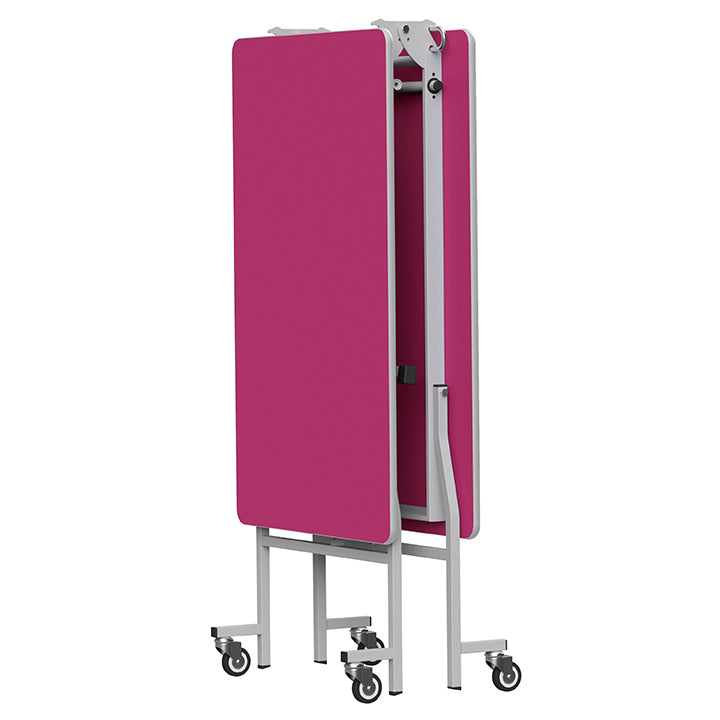 Gopak GoRoll Folding Table 8ft GP46 Fuchsia