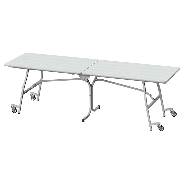 Gopak GoRoll Folding Table 8ft GP64 Snow Grit 1