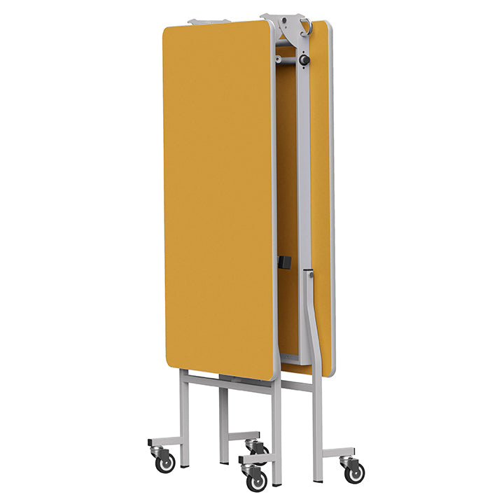 Gopak GoRoll Folding Table 8ft GP71 Mustard