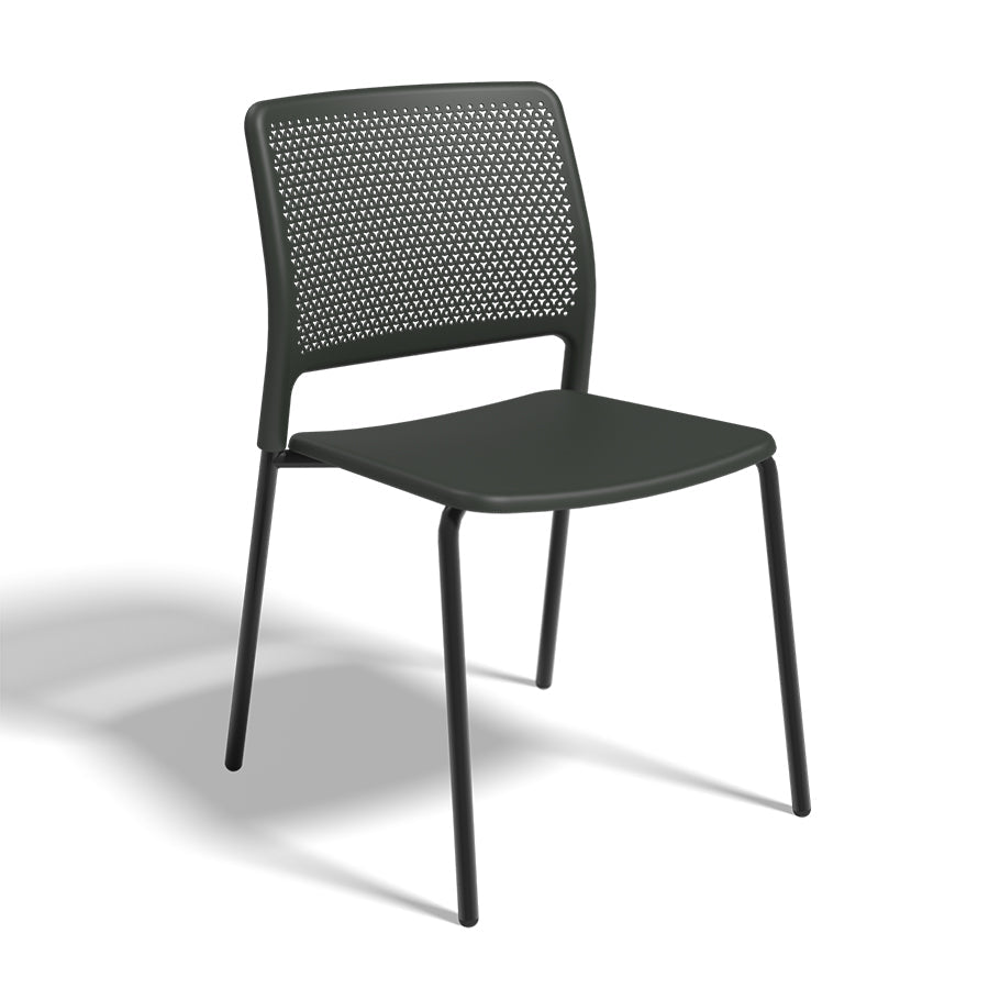 Grafton Stacking 4 Leg Chair with Writing Table