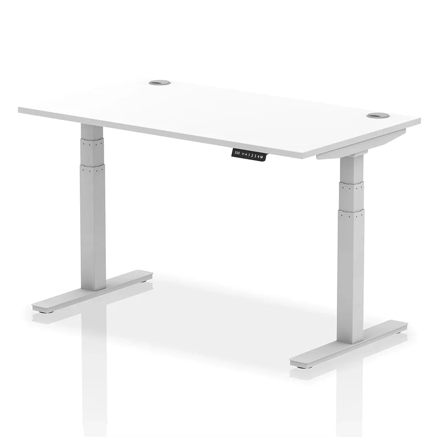 Air Height Adjustable Desk With Cable Ports