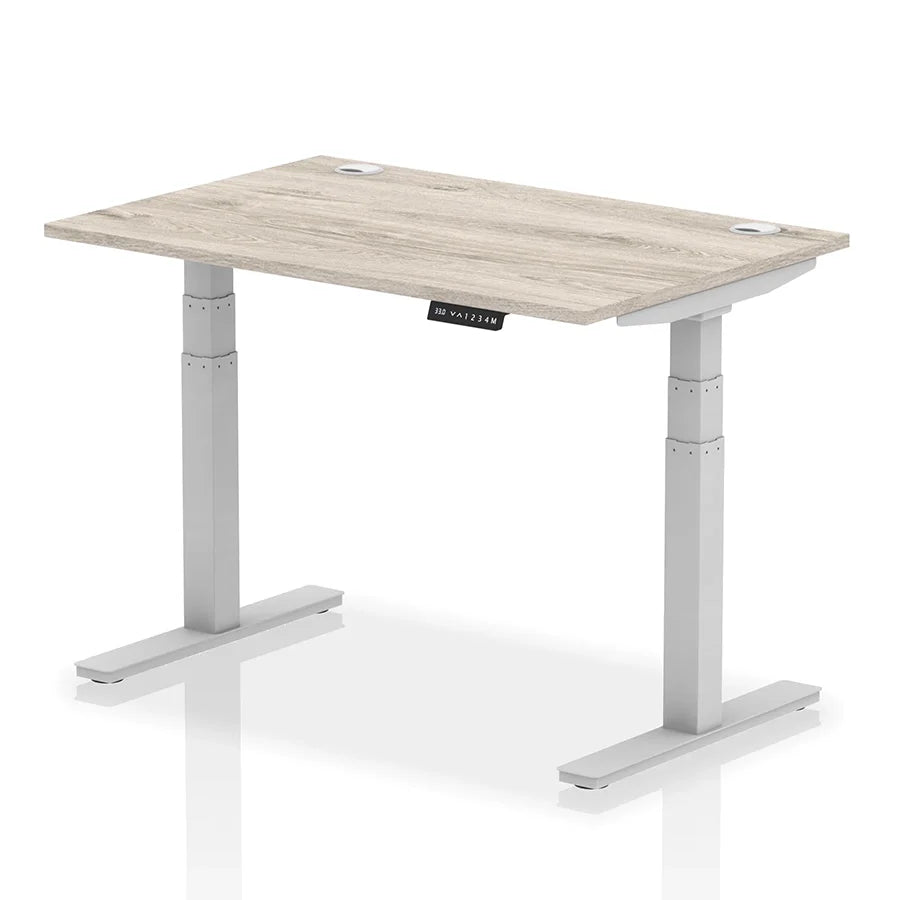 Air Height Adjustable Desk With Cable Ports