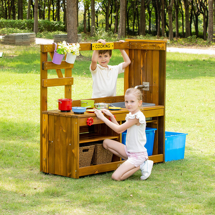 Outdoor Play Kitchen (With Pump)