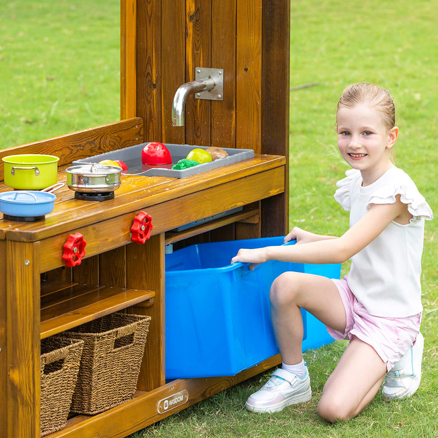 Outdoor Play Kitchen (With Pump)
