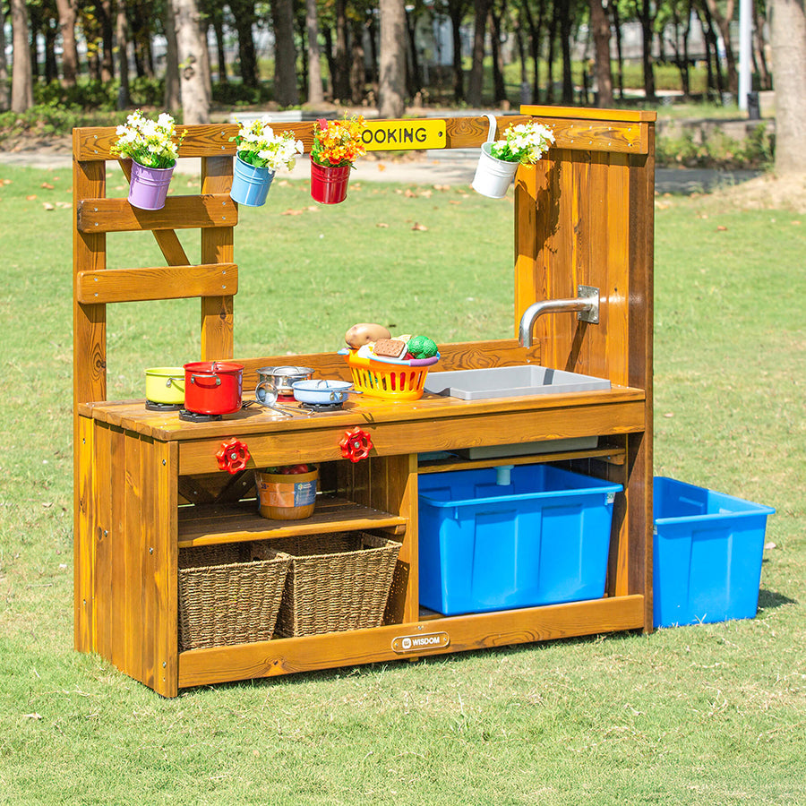 Outdoor Play Kitchen (With Pump)