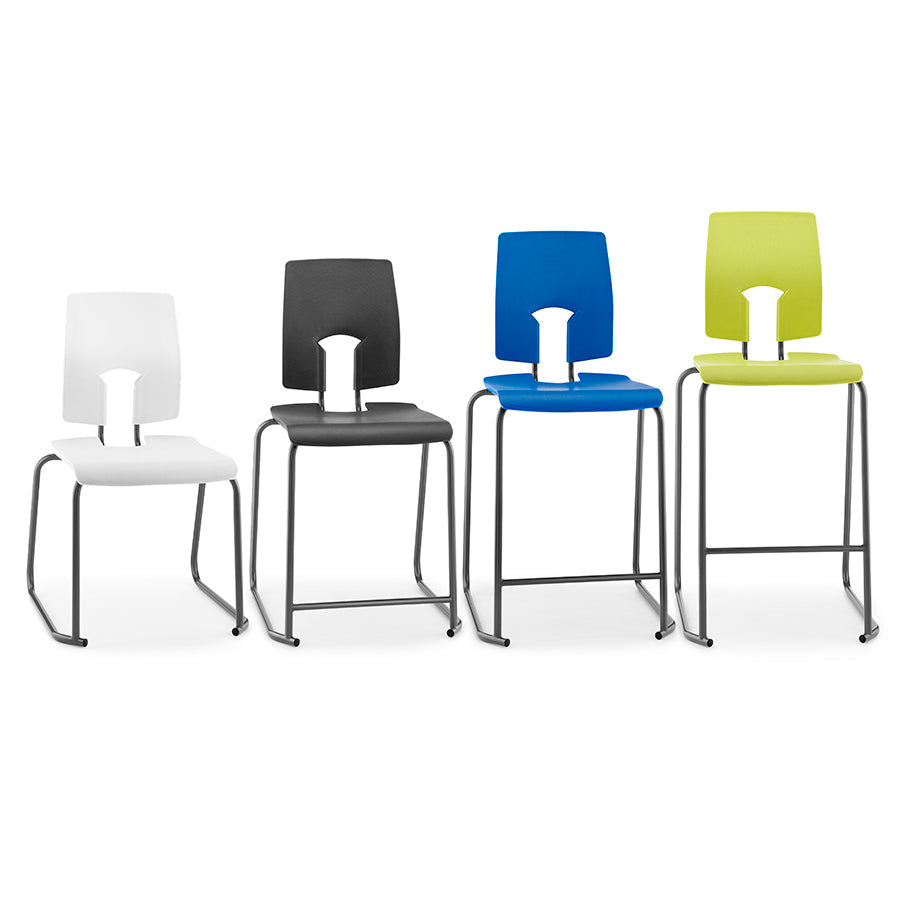 Hille SE Stool with Back All Sizes