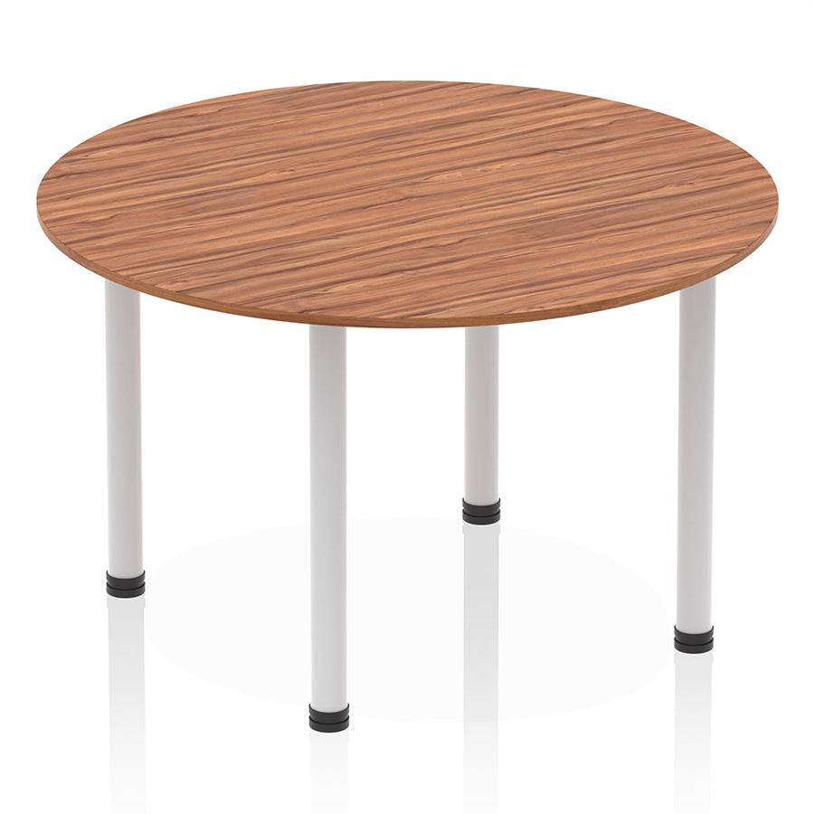 Impulse Round Table With Post Leg