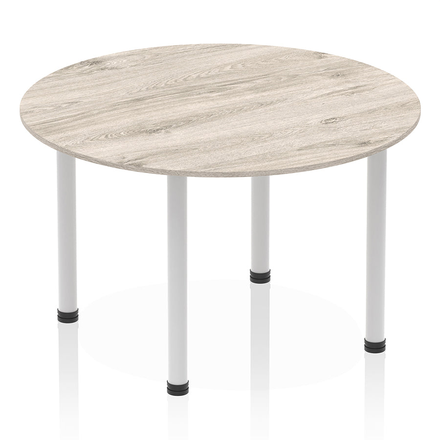 Impulse Round Table With Post Leg
