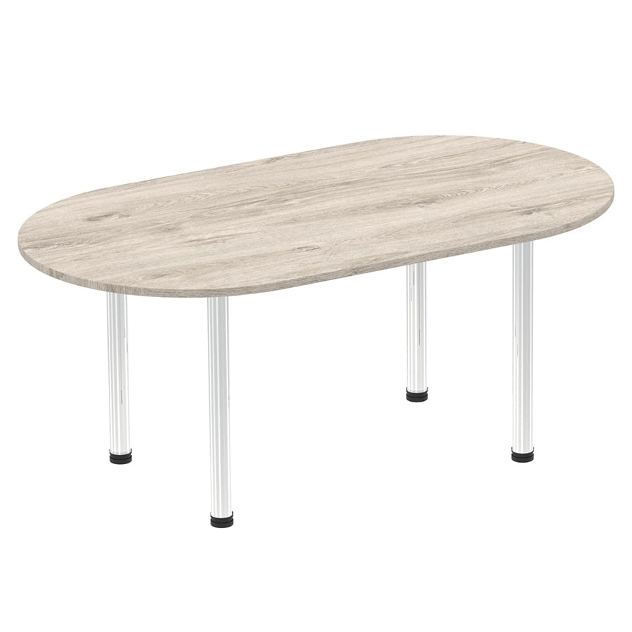 Impulse Boardroom Table With Post Leg