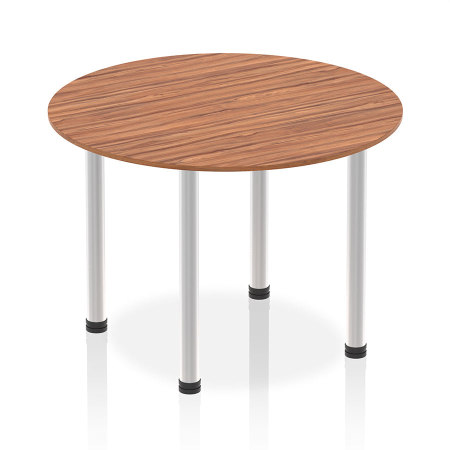 Impulse Round Table With Post Leg