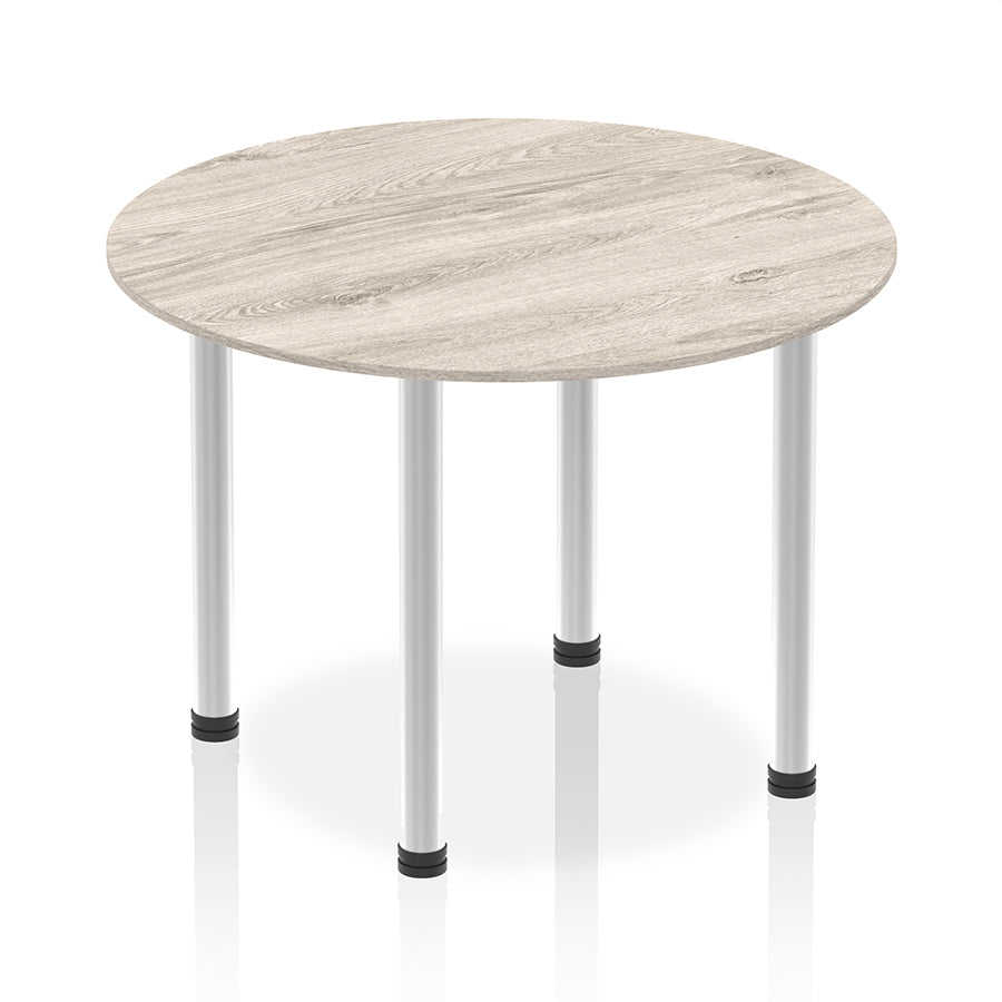 Impulse Round Table With Post Leg