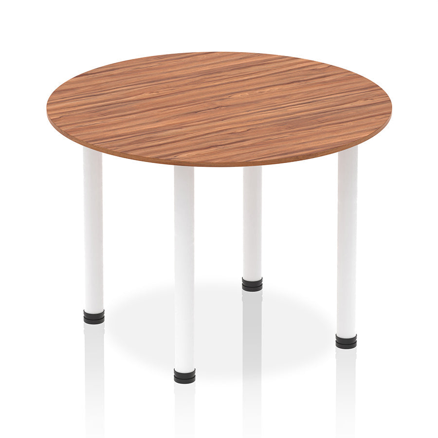 Impulse Round Table With Post Leg