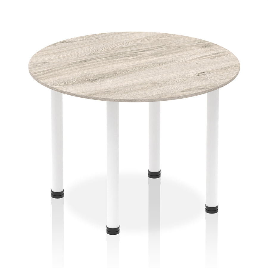 Impulse Round Table With Post Leg
