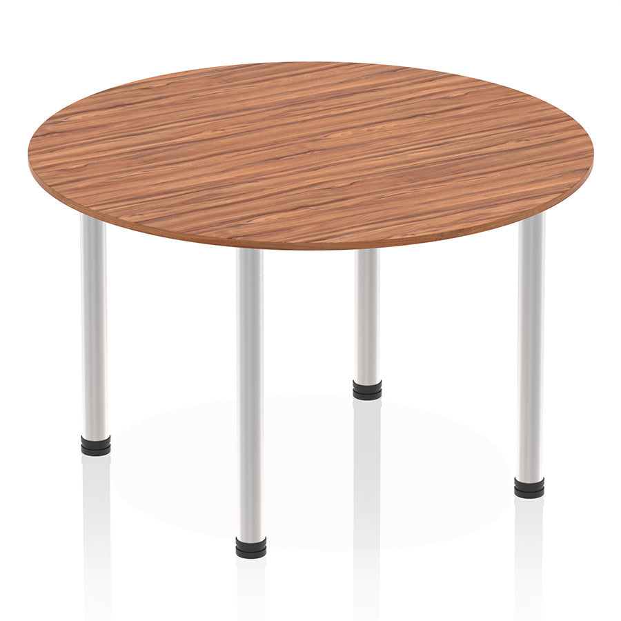 Impulse Round Table With Post Leg