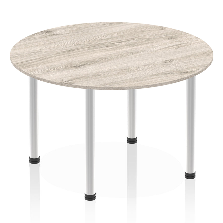 Impulse Round Table With Post Leg