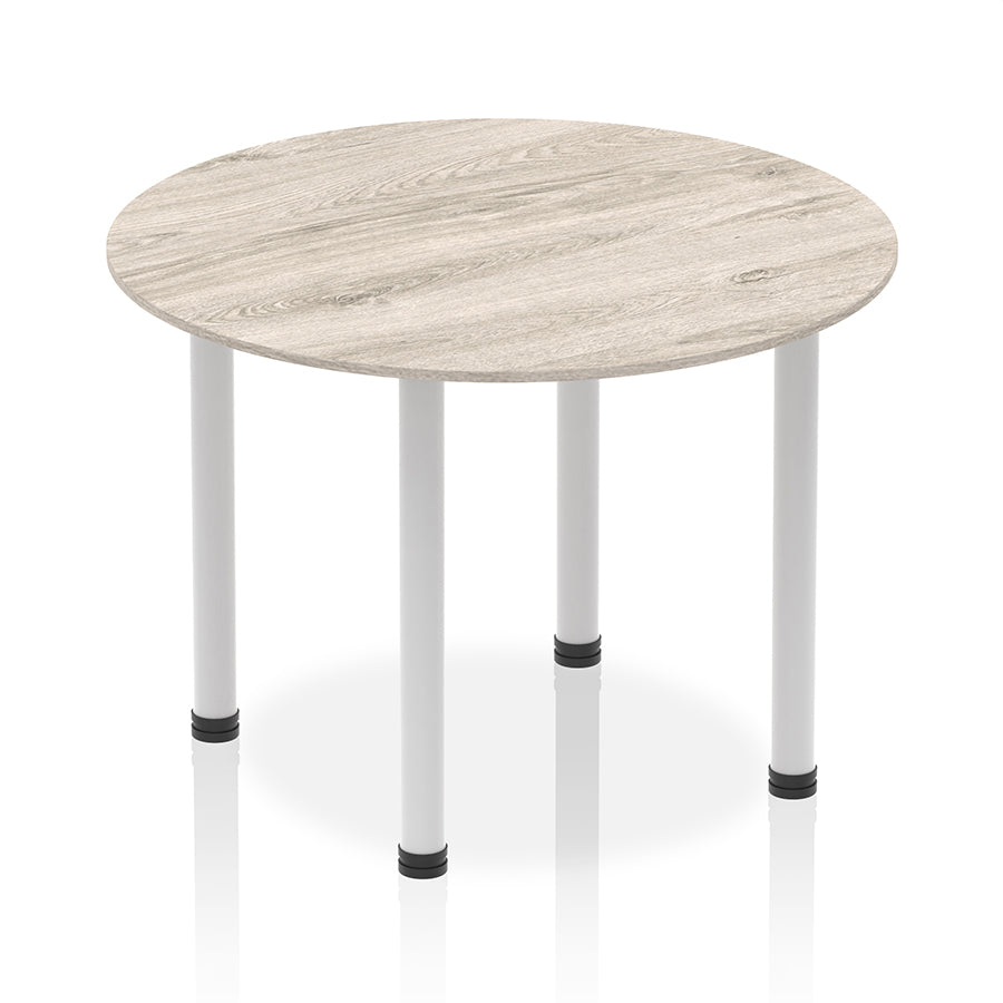 Impulse Round Table With Post Leg