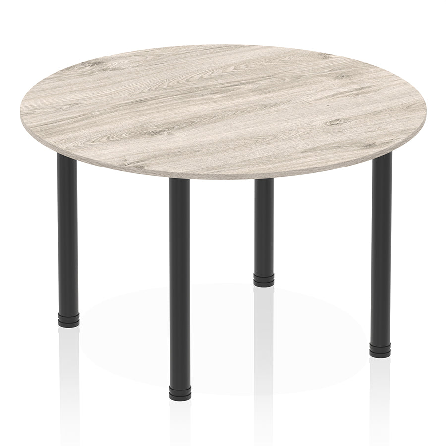 Impulse Round Table With Post Leg