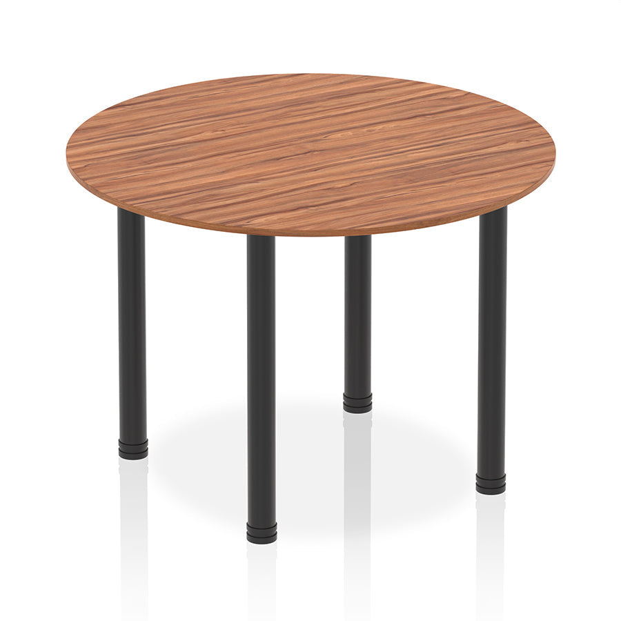 Impulse Round Table With Post Leg