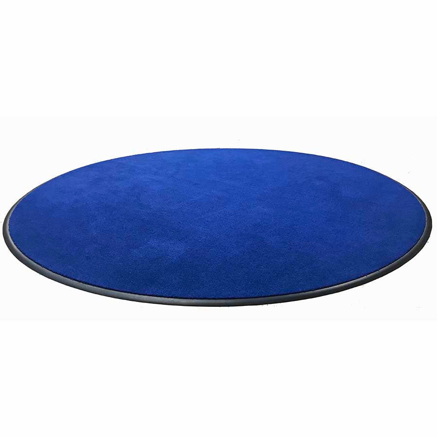 Storymaster Oval Solid Colour Heavy Duty Mat